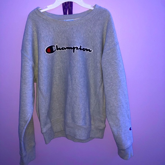 Champion Other - Gray champion crewneck